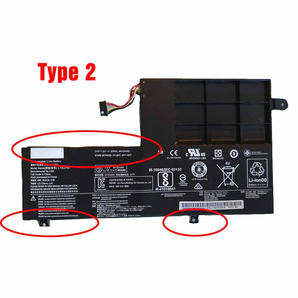 Batería para Thinkpad-2ICR19/lenovo-L15L2PB1